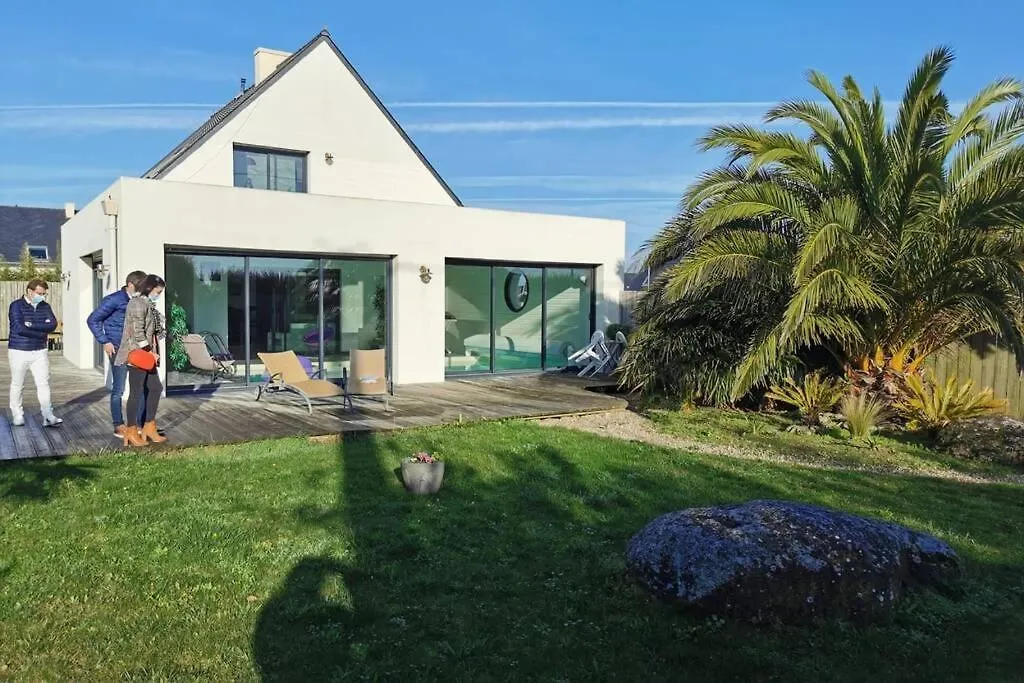 Villa Cassiopee Piscine Interieure, Proche Plage Plouneour-Trez